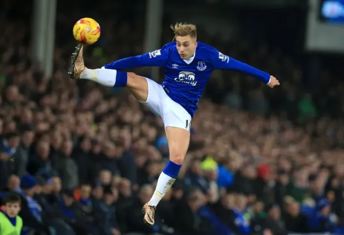 Framed Print : Deulofeu's Determination: Everton's Battle in Capital One Cup Semi-Final vs Manchester City (First Leg at Goodison Park) Framed Print : Deulofeu's Determination: Everton's Battle in Capital One Cup Semi-Final vs Manchester City (First Leg at Goodison Park)
