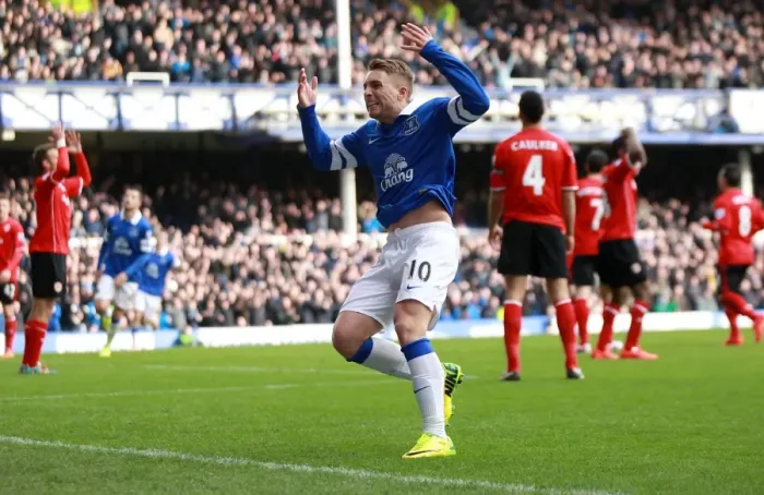 Framed Print : Deulofeu's Historic Goal: Everton's First vs. Cardiff City (15-03-2014) Framed Print : Deulofeu's Historic Goal: Everton's First vs. Cardiff City (15-03-2014)