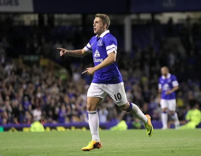Framed Print : Deulofeu's Stunner: Everton's Game-Winning Goal in Capital One Cup Victory over Stevenage (28-08-2013) Framed Print : Deulofeu's Stunner: Everton's Game-Winning Goal in Capital One Cup Victory over Stevenage (28-08-2013)