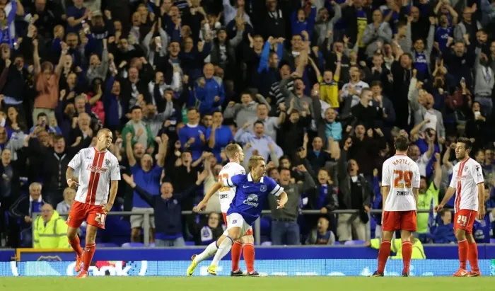 Framed Print : Deulofeu's Stunner: Everton's Historic Goal in Capital One Cup Victory over Stevenage (28-08-2013) Framed Print : Deulofeu's Stunner: Everton's Historic Goal in Capital One Cup Victory over Stevenage (28-08-2013)