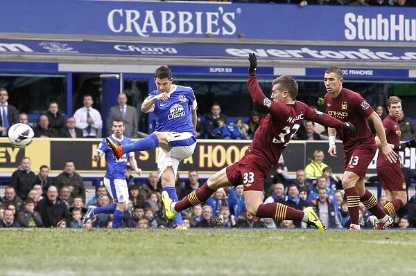 Disallowed Goal: Kevin Mirallas's Strike for Everton vs. Manchester City (16-03-2013, Goodison Park)