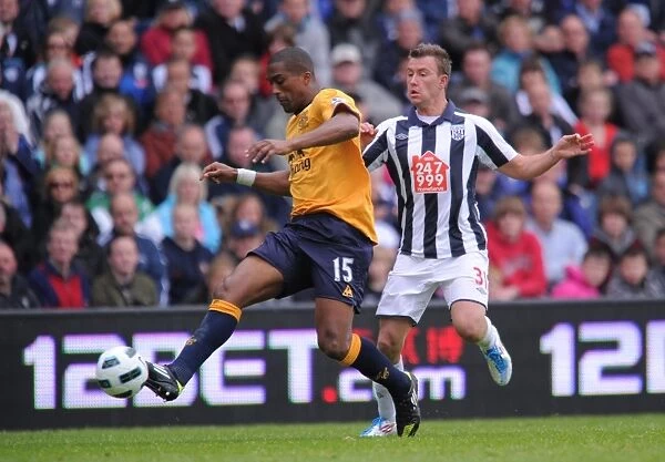Distin vs. Cox: A Football Battle at The Hawthorns - Everton vs. West Bromwich Albion (May 2011)