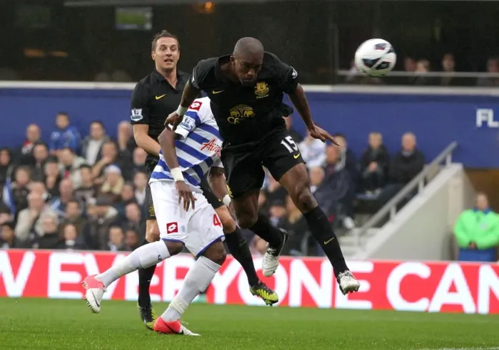 Framed Print : Distin's Equalizer: Everton vs. Queens Park Rangers (21-10-2012, Loftus Road) Framed Print : Distin's Equalizer: Everton vs. Queens Park Rangers (21-10-2012, Loftus Road)