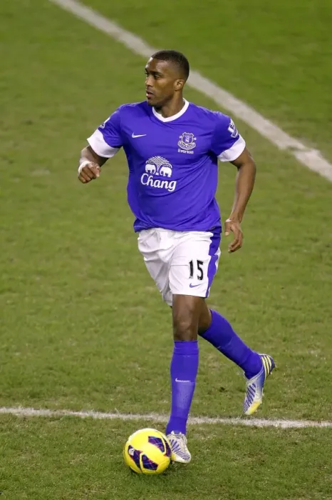 Framed Print : Distin's Header: Everton's Win Against West Brom in BPL (30-01-2013) Framed Print : Distin's Header: Everton's Win Against West Brom in BPL (30-01-2013)