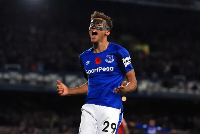 Framed Print : Dominic Calvert-Lewin's Double: Everton's Victory Celebration vs. Watford at Goodison Park Framed Print : Dominic Calvert-Lewin's Double: Everton's Victory Celebration vs. Watford at Goodison Park