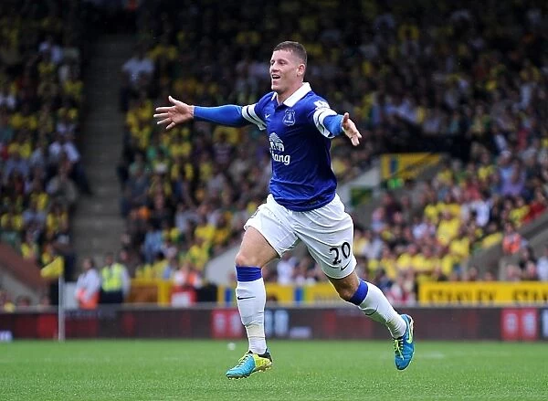 Dramatic Equalizer: Ross Barkley Scores for Everton Against Norwich City (BPL, Aug 17, 2013)