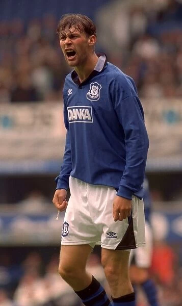 Duncan Ferguson: Everton's Unforgettable Striker in the 96-97 Season