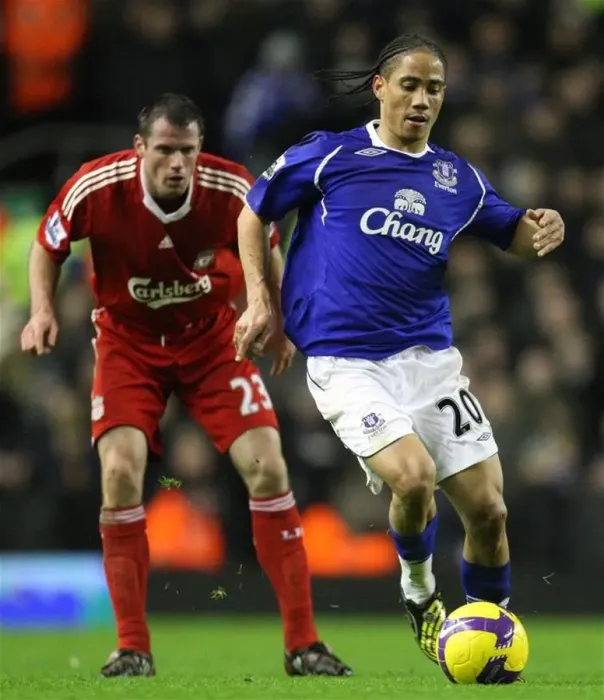 Framed Print : The Epic Clash: Liverpool vs. Everton - Season 08-09