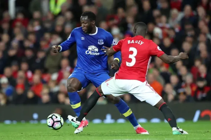 Framed Print : EPL Showdown: Lukaku vs. Bailly - A Battle for Supremacy at Old Trafford (Manchester United vs. Everton) Framed Print : EPL Showdown: Lukaku vs. Bailly - A Battle for Supremacy at Old Trafford (Manchester United vs. Everton)