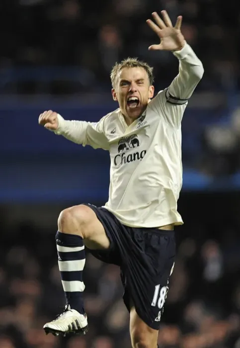 Framed Print : Euphoria Unleashed: Phil Neville's Iconic Reaction to Jermaine Beckford's Game-Changing Equalizer Against Chelsea (December 4, 2010) Framed Print : Euphoria Unleashed: Phil Neville's Iconic Reaction to Jermaine Beckford's Game-Changing Equalizer Against Chelsea (December 4, 2010)