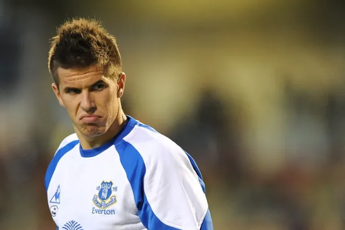 Framed Print : Ever-Resilient Joao Silva: Unyielding Defender of Everton