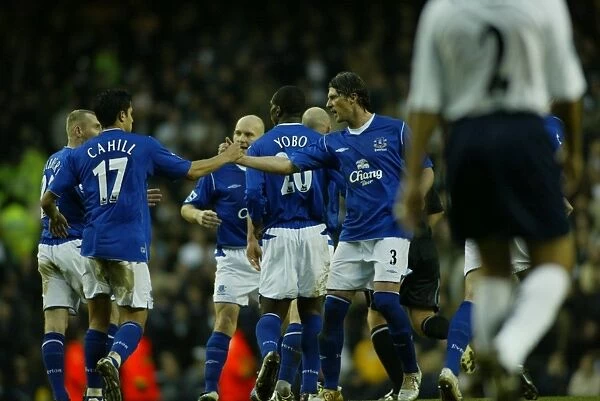 Everton ePhoto Previous Seasons: Season 04-05: Spurs 5 Everton 2 01-01-05