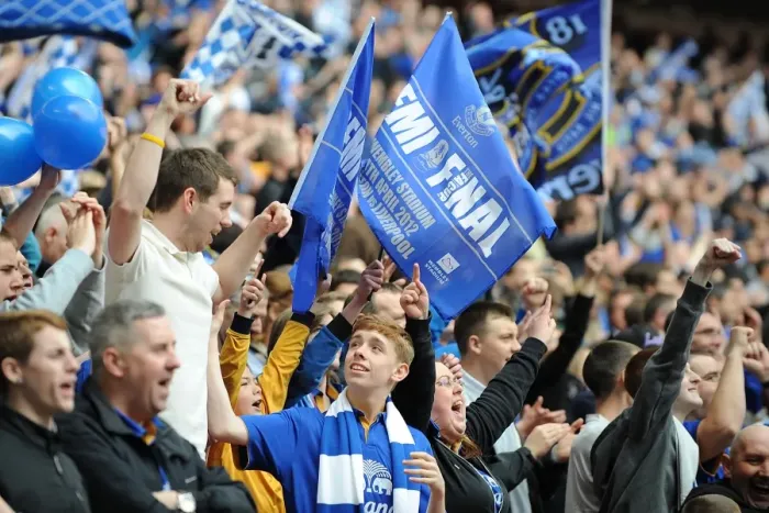 Framed Print : Everton Faithful Roar at Wembley: Everton vs. Liverpool - FA Cup Semi-Final Showdown, 14 April 2012 Framed Print : Everton Faithful Roar at Wembley: Everton vs. Liverpool - FA Cup Semi-Final Showdown, 14 April 2012