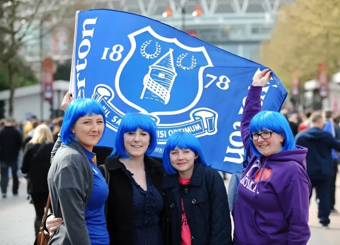Framed Print : Everton Faithful Unite at Wembley: Everton vs. Liverpool - FA Cup Semi-Final Showdown Framed Print : Everton Faithful Unite at Wembley: Everton vs. Liverpool - FA Cup Semi-Final Showdown