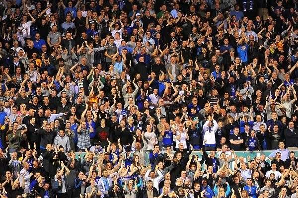 Everton Faithful: Unwavering Support in the FA Cup Sixth Round Replay - Everton vs Sunderland (Stadium of Light, 27 March 2012)