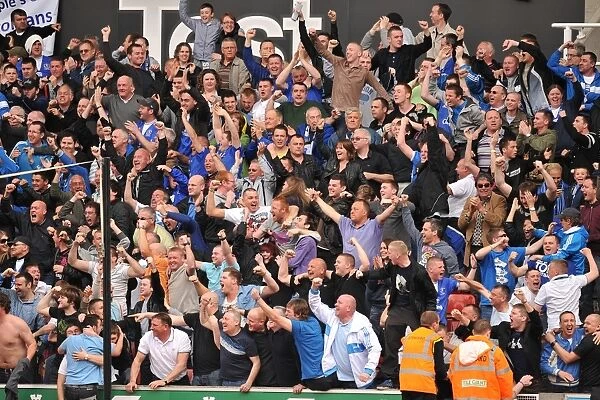 Everton Fans Unified Roar at Britannia Stadium: Stoke City vs. Everton, Premier League