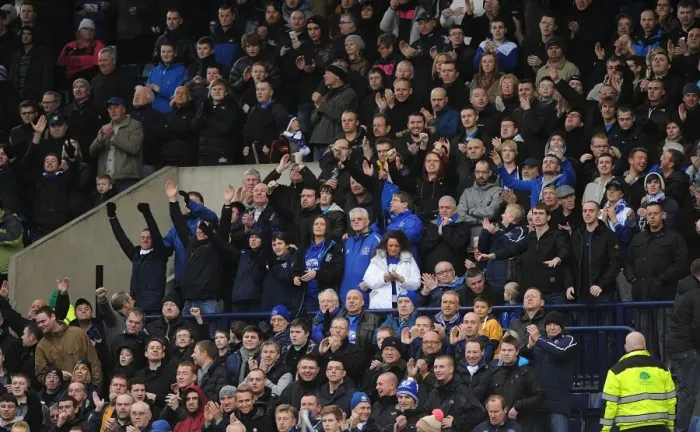 Framed Print : Everton Fans Unwavering Passion: The Hawthorns, West Bromwich Albion vs Everton, Barclays Premier League (2012) Framed Print : Everton Fans Unwavering Passion: The Hawthorns, West Bromwich Albion vs Everton, Barclays Premier League (2012)