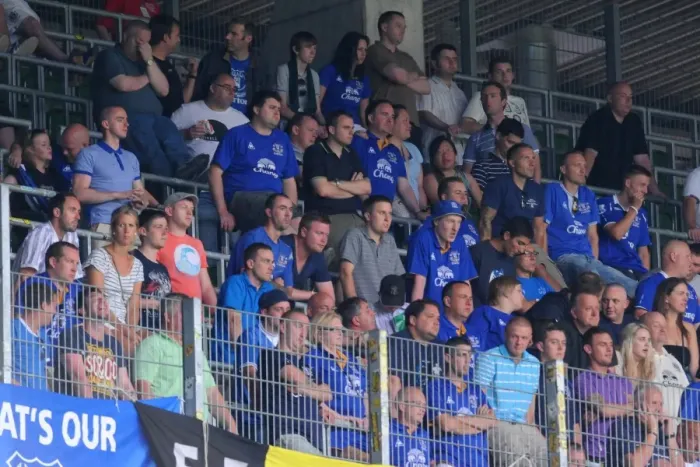 Framed Print : Everton Fans Unwavering Support: Werder Bremen vs. Everton Pre-Season Clash at Weserstadion (02.08.2011) Framed Print : Everton Fans Unwavering Support: Werder Bremen vs. Everton Pre-Season Clash at Weserstadion (02.08.2011)