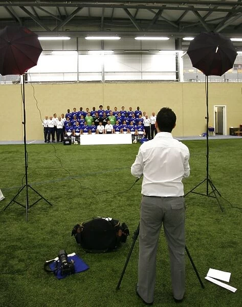 Everton FC 2008-09 Team Photocall at Goodison Park