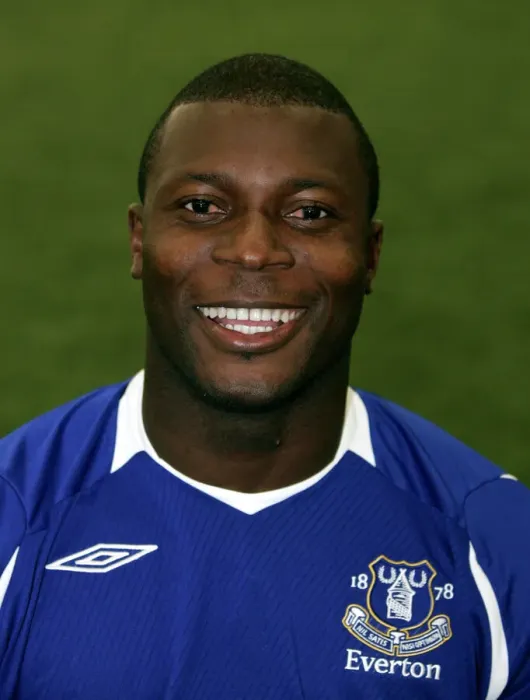 Framed Print : Everton FC 2008-09: Yakubu at Goodison Park