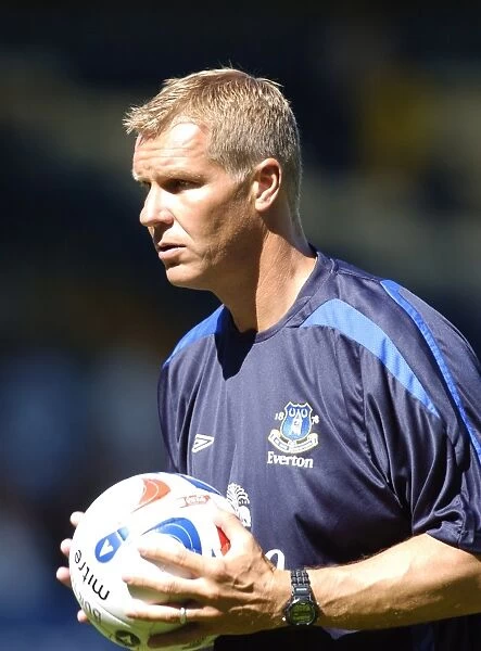 Everton FC: Chris Woods - Goalkeeping Coach at 2006 Pre-Season Friendly vs Bury