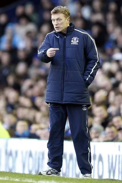 Everton FC: David Moyes Guides Everton to FA Cup Quarterfinal Victory over Middlesbrough at Goodison Park (8 / 3 / 09)