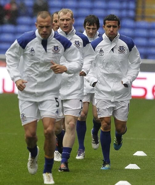 Everton FC: Pre-Match Warm-Up at Reebok Stadium vs. Bolton Wanderers (November 26, 2011, Barclays Premier League)