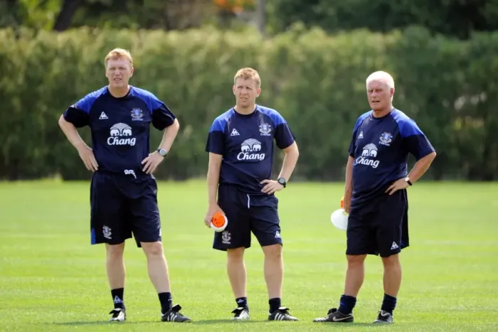 Framed Print : Everton FC: Training in Philadelphia - Intense Sessions, July 2011 Framed Print : Everton FC: Training in Philadelphia - Intense Sessions, July 2011