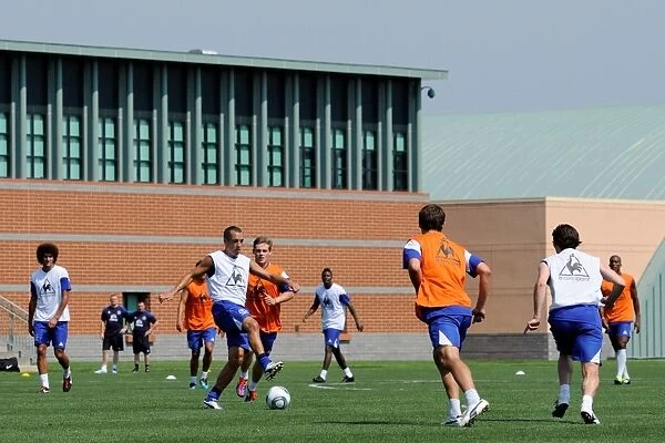 Everton FC: Unyielding Preparation - Intense Training Sessions in Philadelphia, July 2011