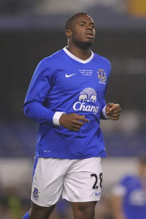 Framed Print : Everton FC vs AEK Athens: Victor Anichebe at Goodison Park - Pre-Season Friendly Framed Print : Everton FC vs AEK Athens: Victor Anichebe at Goodison Park - Pre-Season Friendly