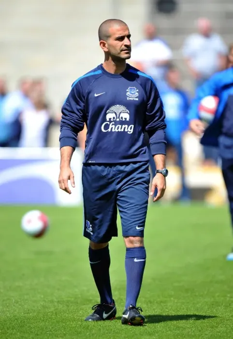 Framed Print : Everton FC's Steve Tashjian at Morecambe's Globe Arena: Pre-Season Friendly Framed Print : Everton FC's Steve Tashjian at Morecambe's Globe Arena: Pre-Season Friendly