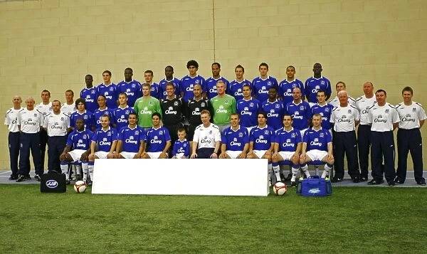 Everton Football Club 2008 / 09 Photocall at Goodison Park