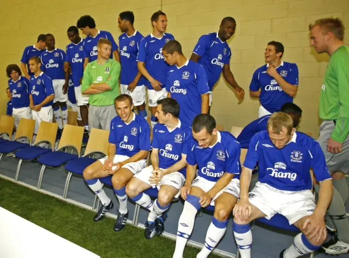 Framed Print : Everton Football Club 2008 / 09 Photocall at Goodison Park Framed Print : Everton Football Club 2008 / 09 Photocall at Goodison Park