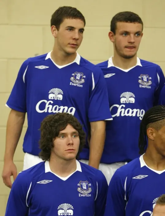 Framed Print : Everton Football Club 2008 / 09 Photocall at Goodison Park Framed Print : Everton Football Club 2008 / 09 Photocall at Goodison Park