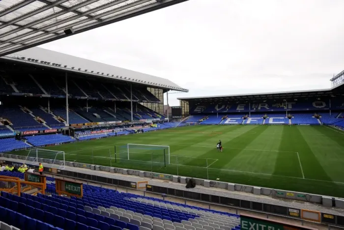 Framed Print : Everton Football Club's Iconic Home: Goodison Park