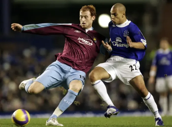 Framed Print : Everton v West Ham - James Collins and Evertons James Vaughan Framed Print : Everton v West Ham - James Collins and Evertons James Vaughan