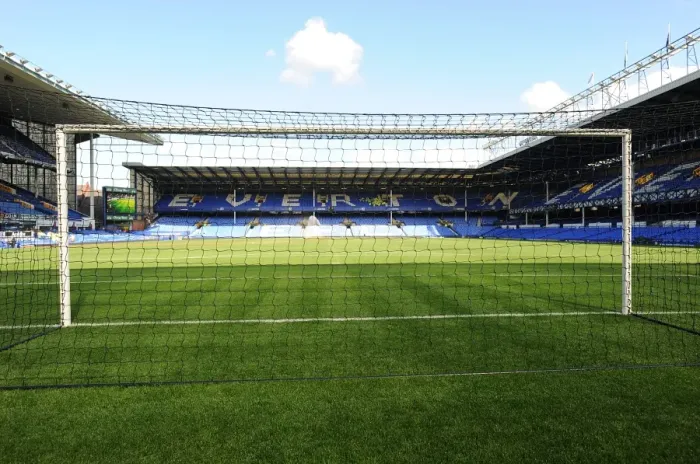 Framed Print : Everton vs. Blackburn Rovers: Premier League Battle at Goodison Park