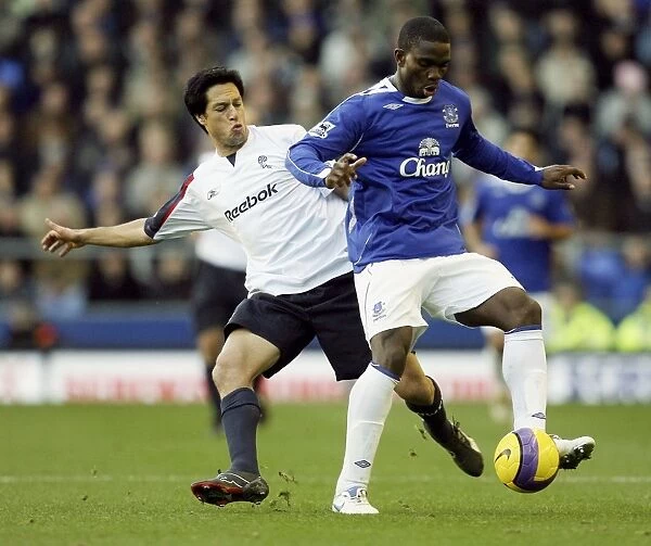 Everton vs. Bolton: Joseph Yobo's Intense Battle (November 18, 2006)