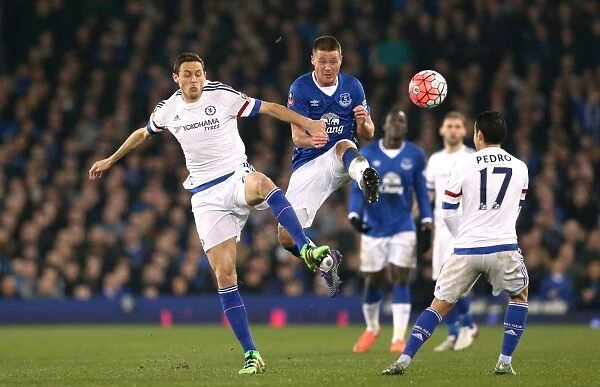 Everton vs. Chelsea FA Cup Quarterfinal: McCarthy vs. Matic's Intense Battle for Control at Goodison Park