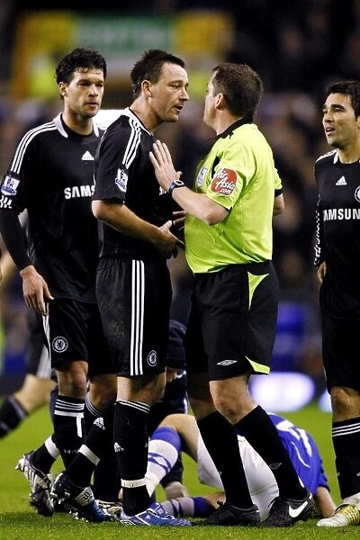 Everton vs. Chelsea Rivalry: John Terry's Red Card at Goodison Park (December 22, 2008)