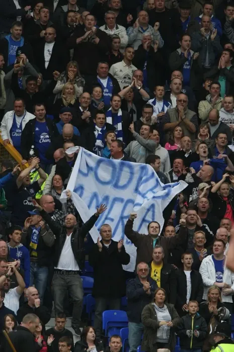 Framed Print : Everton vs Liverpool Rivalry: A Fierce Atmosphere at Goodison Park (17 October 2010) Framed Print : Everton vs Liverpool Rivalry: A Fierce Atmosphere at Goodison Park (17 October 2010)
