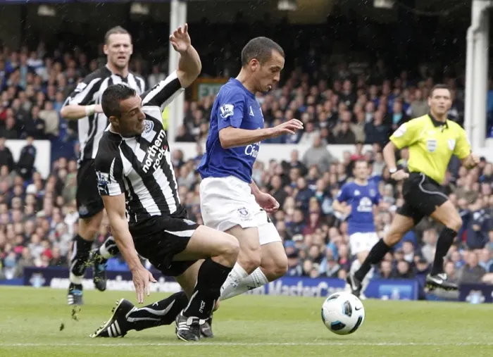 Framed Print : Everton vs Newcastle United: A Clash at Goodison Park - Osman vs Enrique Framed Print : Everton vs Newcastle United: A Clash at Goodison Park - Osman vs Enrique