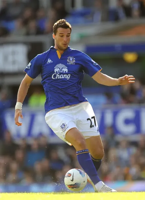Framed Print : Everton vs Wigan Athletic: Apostolos Vellios Scores at Goodison Park - Barclays Premier League (September 17, 2011) Framed Print : Everton vs Wigan Athletic: Apostolos Vellios Scores at Goodison Park - Barclays Premier League (September 17, 2011)