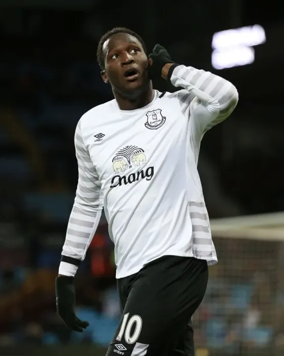 Framed Print : Everton's Double Strike: Romelu Lukaku's Brace Secures Victory Over Aston Villa in the Premier League Framed Print : Everton's Double Strike: Romelu Lukaku's Brace Secures Victory Over Aston Villa in the Premier League