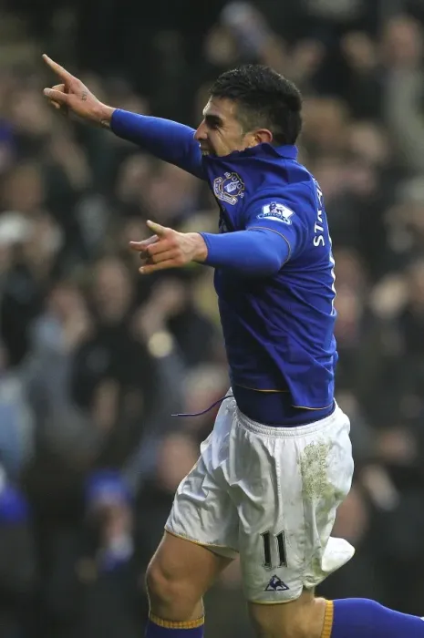 Framed Print : Everton's Double Victory: Denis Stracqualursi's Brace Against Chelsea (Barclays Premier League, 11 February 2012) Framed Print : Everton's Double Victory: Denis Stracqualursi's Brace Against Chelsea (Barclays Premier League, 11 February 2012)