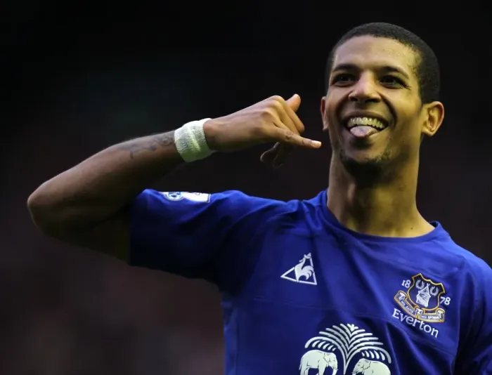 Framed Print : Everton's Double Victory: Jermaine Beckford's Brace at Anfield (16 January 2011, Barclays Premier League) Framed Print : Everton's Double Victory: Jermaine Beckford's Brace at Anfield (16 January 2011, Barclays Premier League)