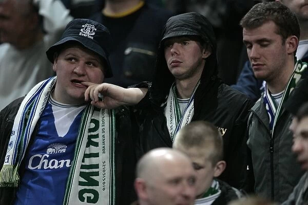 Everton's Europa League Agony: Heartbroken Fans at Sporting Lisbon's Estadio Jose Alvalade