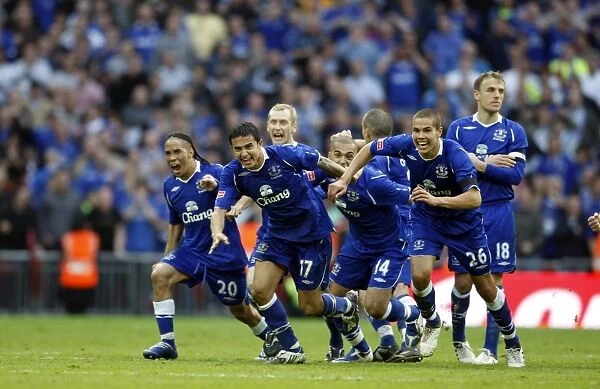 Everton's FA Cup Triumph: Everton vs. Manchester United at Wembley (2009)