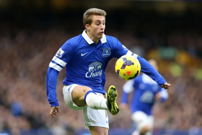 Framed Print : Everton's Gerard Deulofeu Shines in Premier League Victory over Stoke City (30-11-2013) Framed Print : Everton's Gerard Deulofeu Shines in Premier League Victory over Stoke City (30-11-2013)