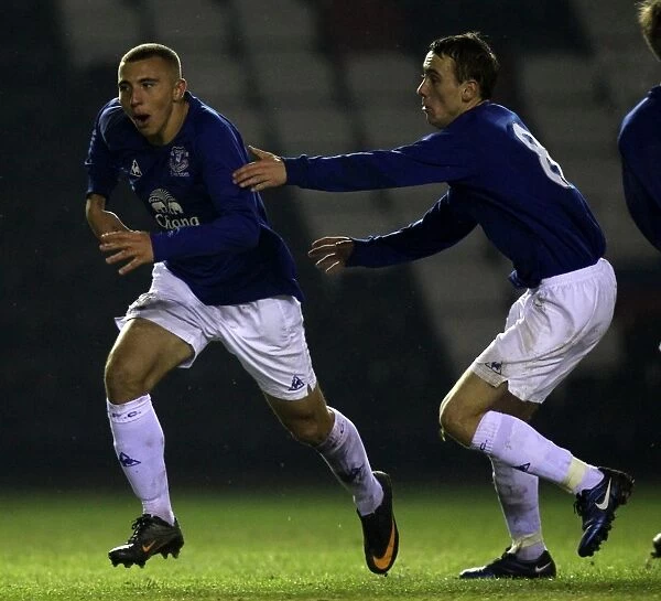 Everton's Hallam Hope Scores the Opener: FA Youth Cup Victory Over Wolverhampton Wanderers